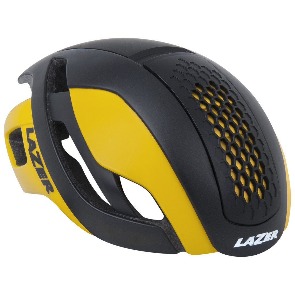 Lazer Bullet Helm - Mat Zwart/Geel 1