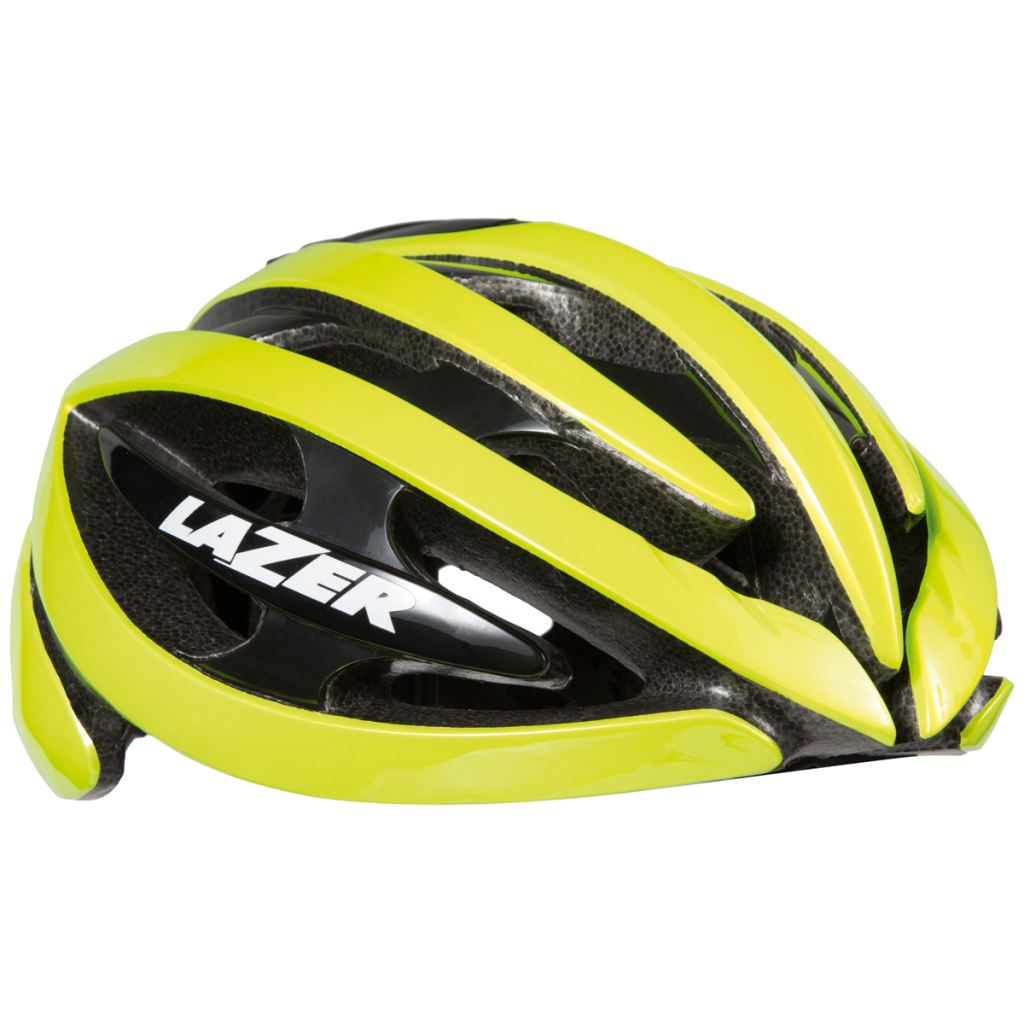 Lazer Genesis Helm - Fluor Geel 1