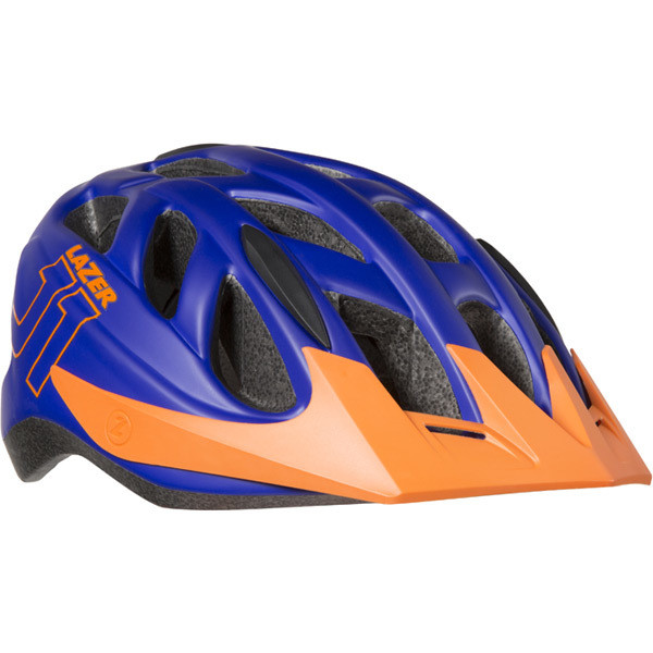 Lazer Kids Helm J1 - Blauw / Oranje - Unisize - 52-56 cm 1