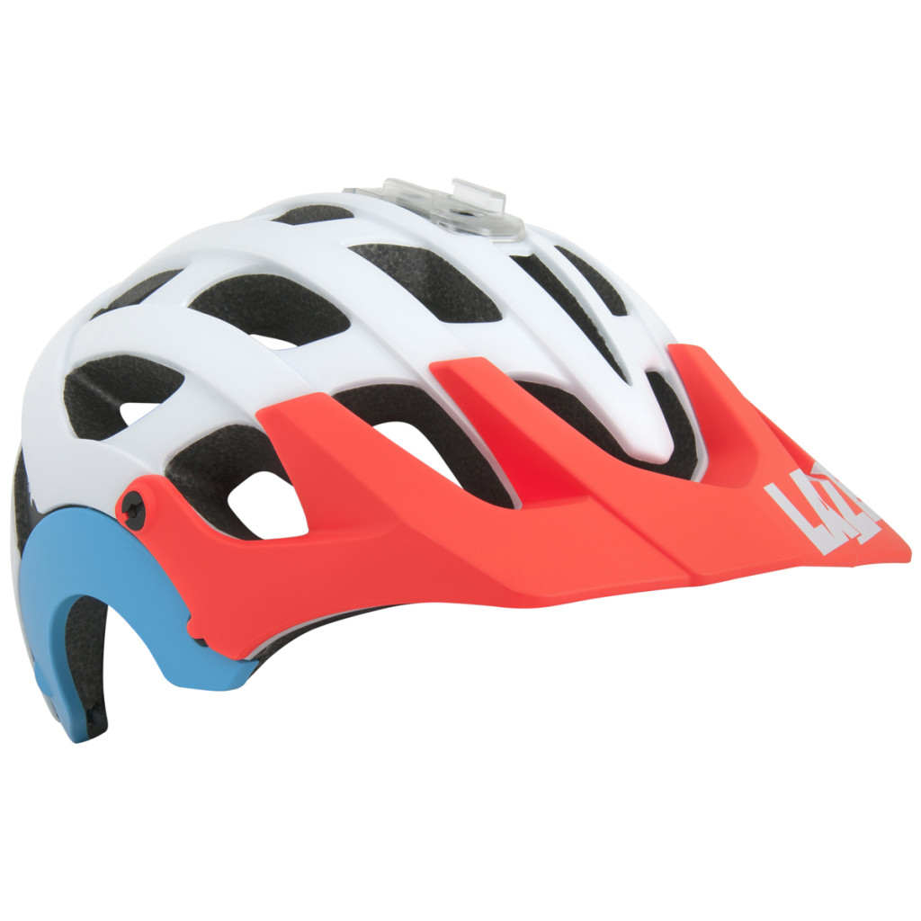 Lazer Revolution Helm - Mat Wit/Rood/Blauw 1