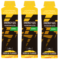 Lightning Endurance Energy Gel Magnesium Ultra - Tropical - 24 x 60 ml