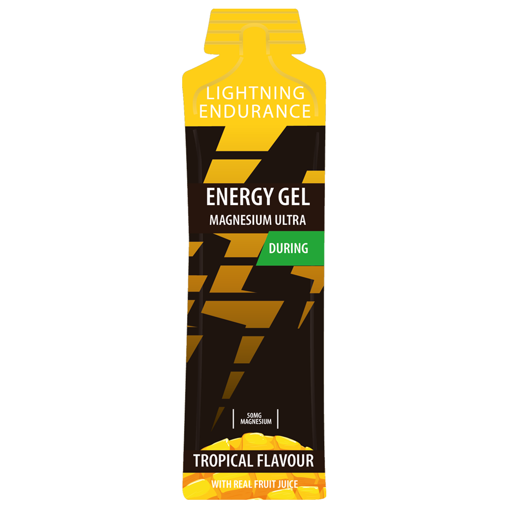 Lightning Endurance Energy Gel Magnesium Ultra - Tropical - 24 x 60 ml 1