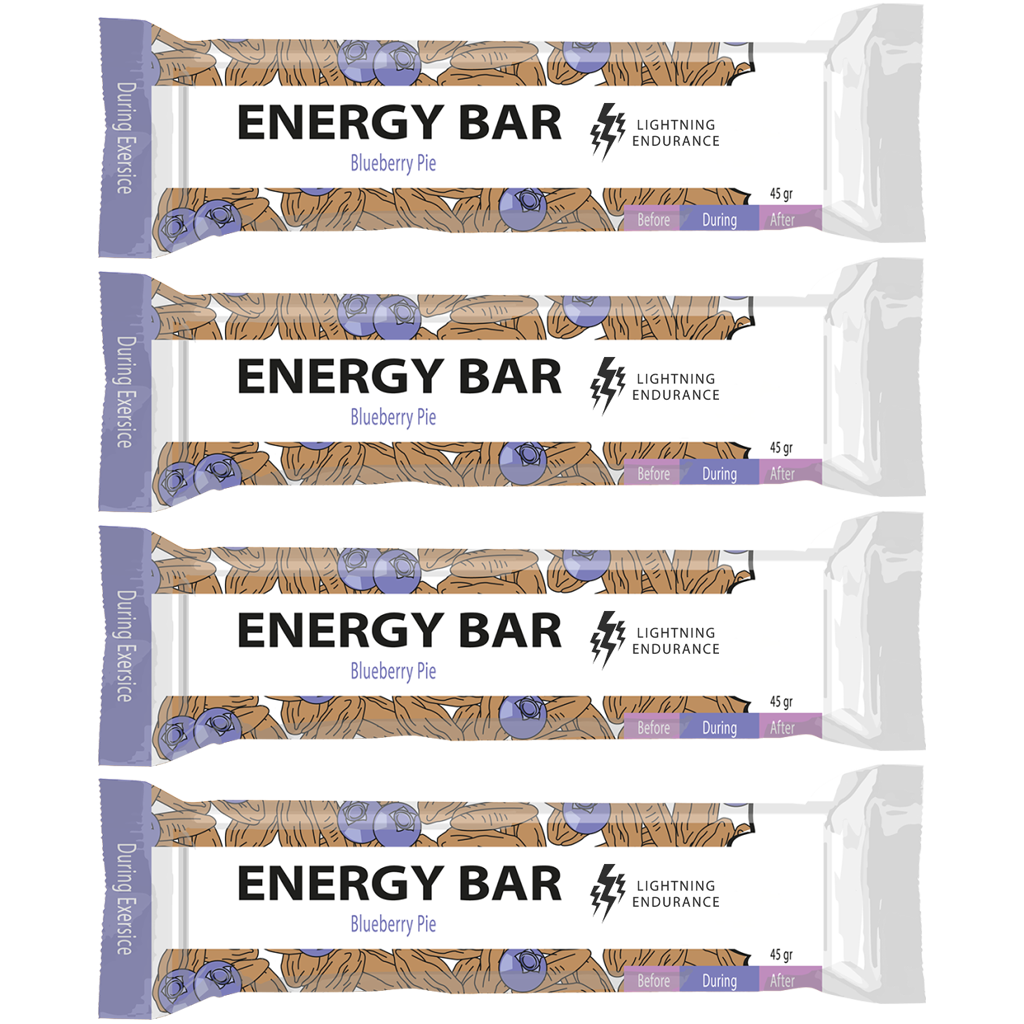 Lightning Energy Bar - Blueberry Pie - 15 x 45 gram 1