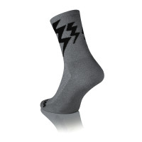 Lightning Merino Dark Grey Socks - Grijs/Zwart Lightning Merino Dark Grey Socks - Grijs/Zwart