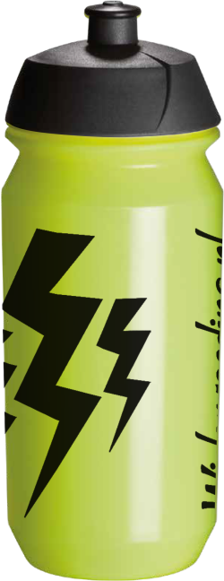 Lightning Bidon - Geel - 500 ml