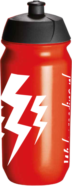 Lightning Endurance Bidon - Rood - 500 ml