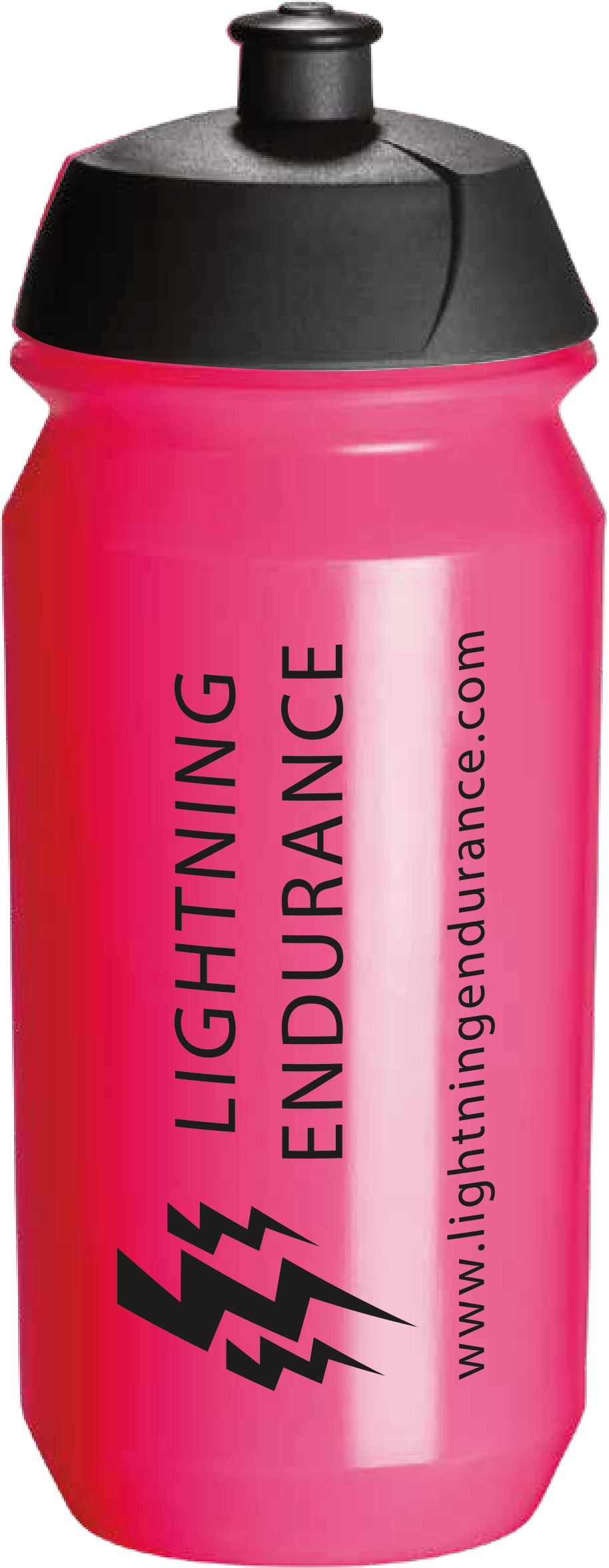 Lightning Endurance Bidon - Fluo Roze - 500 ml 1