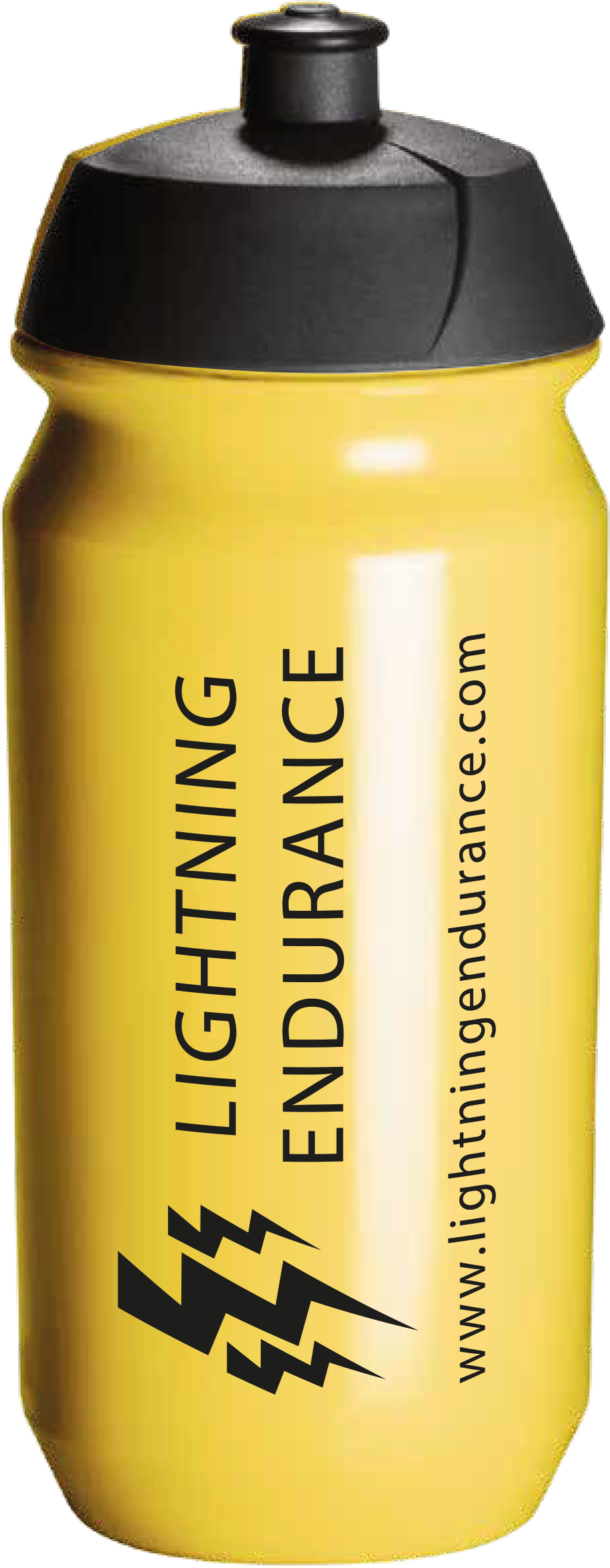 Lightning Endurance Bidon - Geel - 500 ml 1