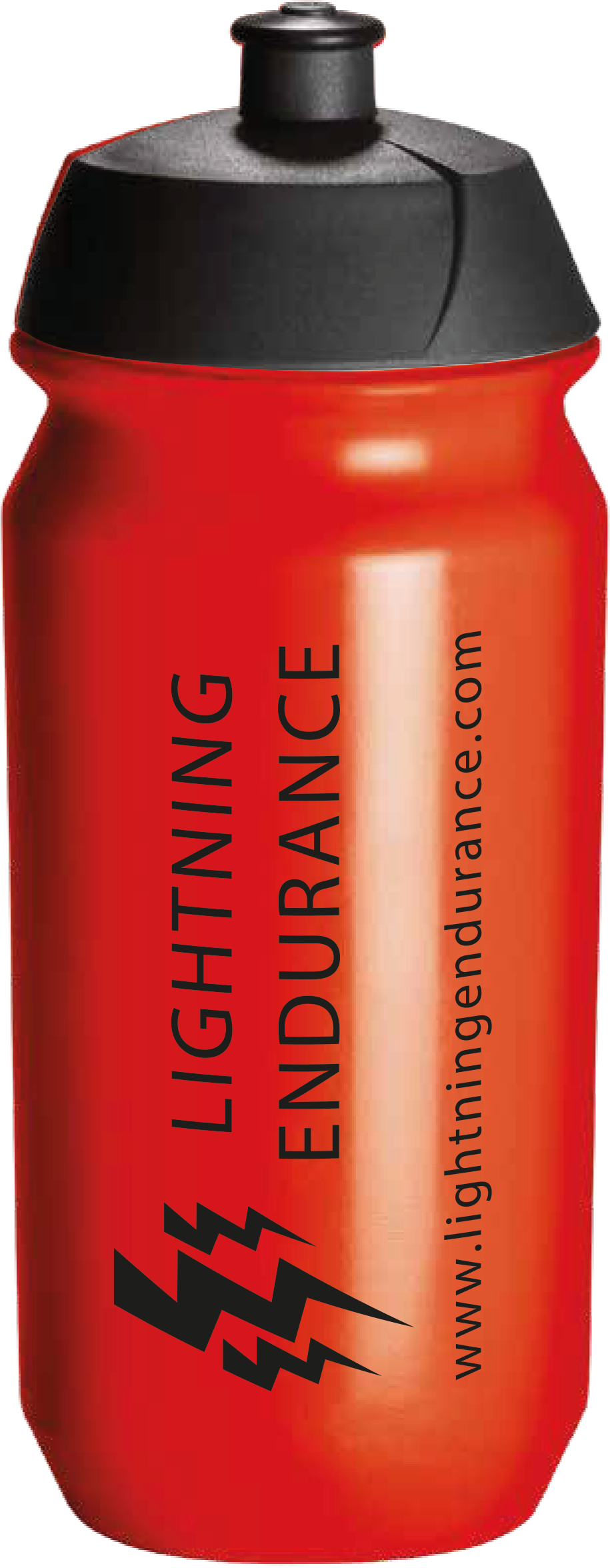 Lightning Endurance Bidon - Rood - 500 ml 1