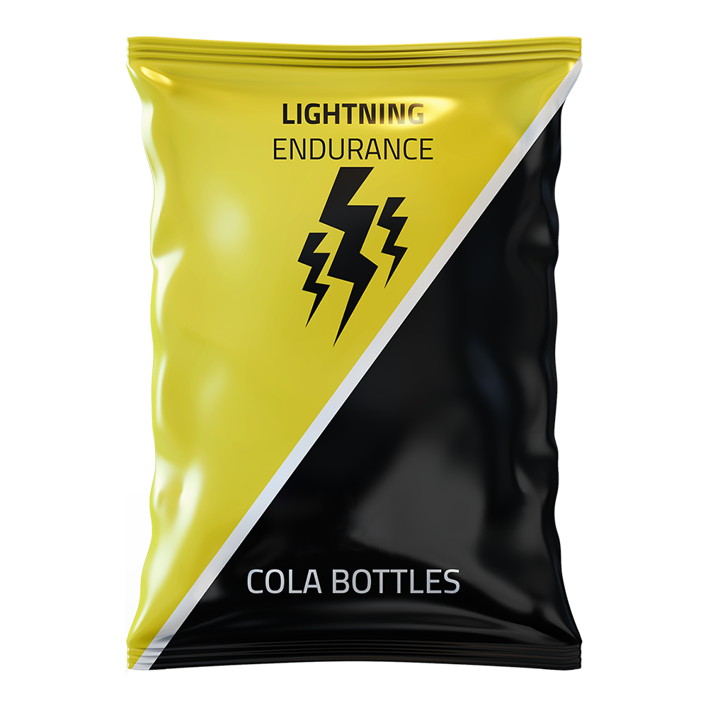 Lightning Energy Gums - Cola Bottles - 16 x 70 gram 1