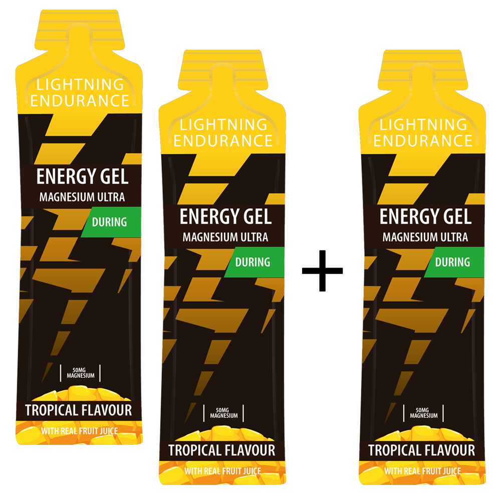 Lightning Endurance Energy Gel Magnesium Ultra - 60 ml - 10 + 2 gratis 1