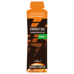 Lightning Endurance Energy Gel Magnesium Ultra - Orange - 1 x 60 ml