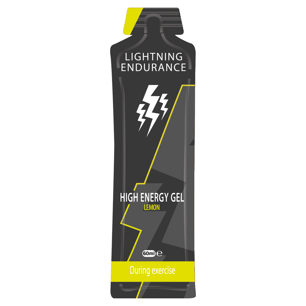 Lightning Endurance High Energy Gel - Lemon - 1 x 60 ml 1