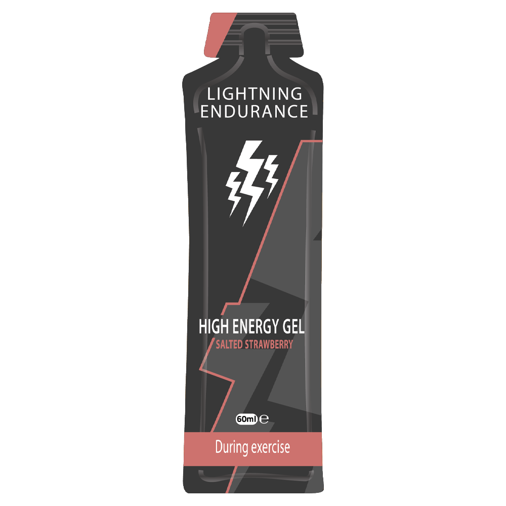 Lightning Endurance High Energy Gel - Salted Strawberry - 1 x 60 ml 1