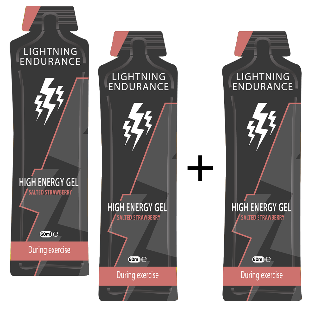 Lightning Endurance High Energy Gel - 60 ml - 10 + 2 gratis 1