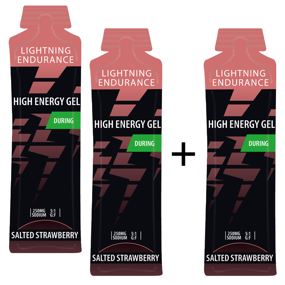 Lightning Endurance High Energy Gel - 60 ml - 10 + 2 gratis 1