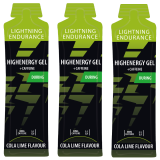 Lightning Endurance High Energy Gel - Cola Lime - 80 mg Caffeine - 24 x 60 ml (THT 30-6-2026) 1
