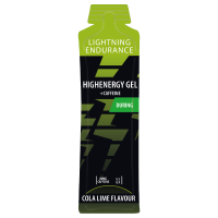 Lightning Endurance High Energy Gel - Cola Lime - 80 mg Caffeine - 1 x 60 ml (THT 30-6-2026)