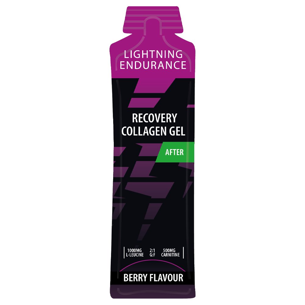 Lightning Endurance Recovery Collagen Gel - Berry - 24 x 60 ml 2