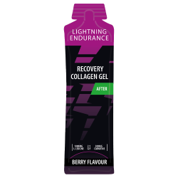 Lightning Endurance Recovery Collagen Gel - Berry - 24 x 60 ml