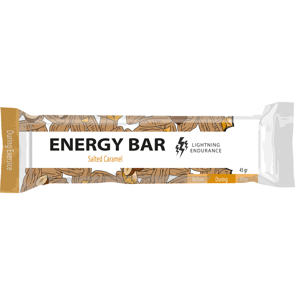 Lightning Energy Bar - Salted Caramel - 1 x 45 gram 1