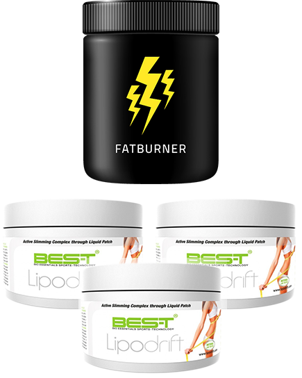 Lightning Fatburner + 3x Lipodrift 1