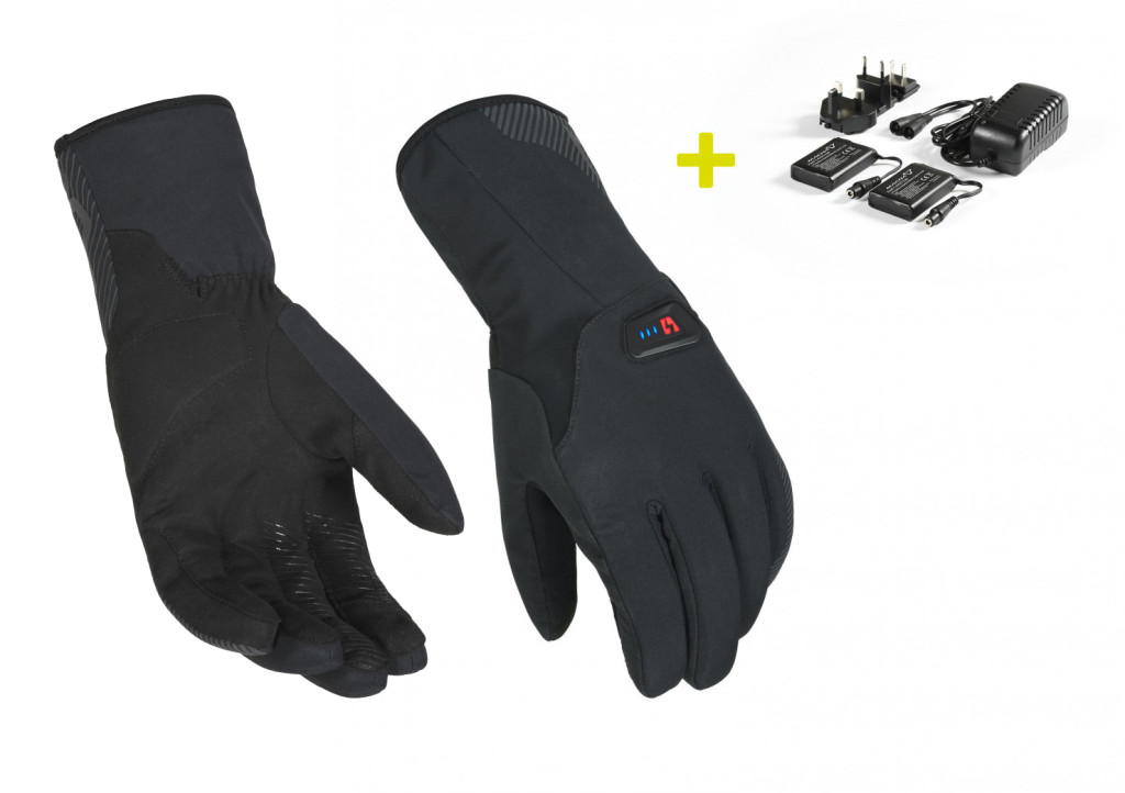Macna Spark RTX + Accu Kit - Verwarmde Winter Handschoenen - Zwart 1