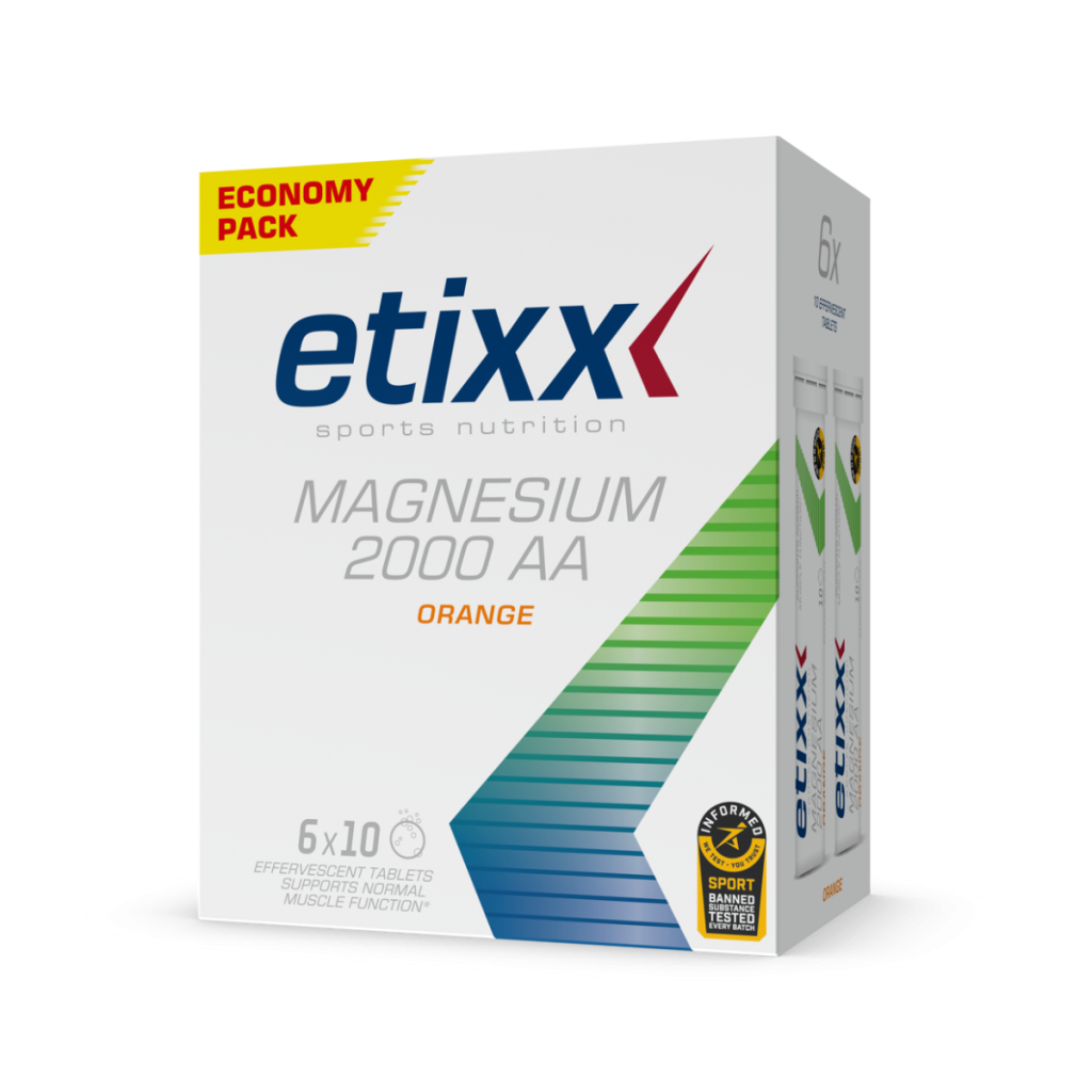 Etixx Magnesium 2000 AA - 10 bruistabletten (6-pack) (LET OP! THT 30-11-2025) 2