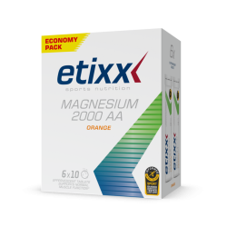 Etixx Magnesium 2000 AA - 10 bruistabletten (6-pack) (LET OP! THT 30-11-2025)