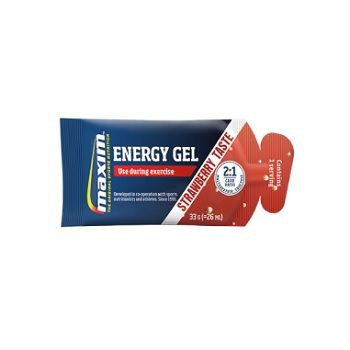Aanbieding Maxim Energy Gel Strawberry - 1 x 33 gram (THT 31-3-2019) 1