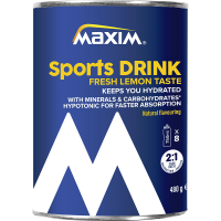 Maxim Hypotonic Sports Drink - 480 gram