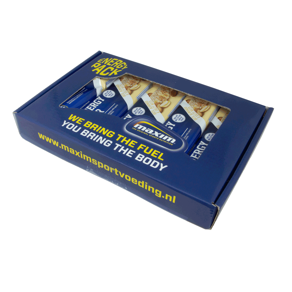 Probeer Maxim Energy Bar - Oats, Almonds &amp; Salty Nuts - 10 x 55 gram 1