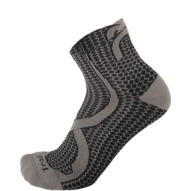 Mico Trail Run Socks Light Weight Argento XT2 - Zwart 1