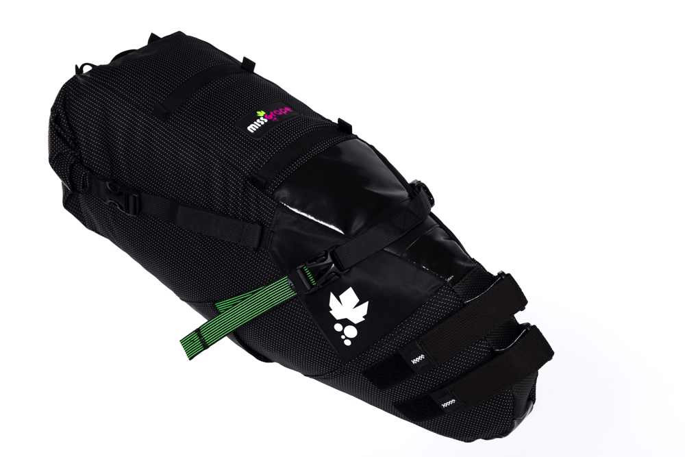 Miss Grape Seat bag Cluster 13 Adventure WP - Zwart 1