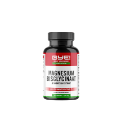 BYE! Magnesium Bisglycinaat & Magnesium Citraat - 100 Caps