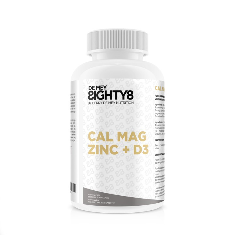 Berry de Mey Cal Mag Zinc + D3 - 90 tabletten 1