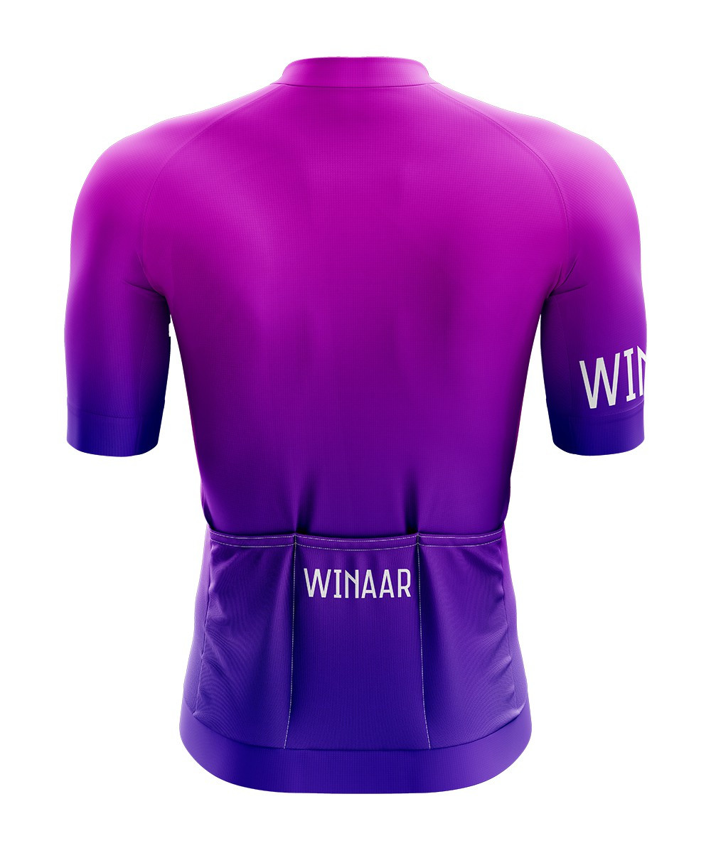 Winaar Moonrise Fietsshirt korte mouw - Paars-Roze 2