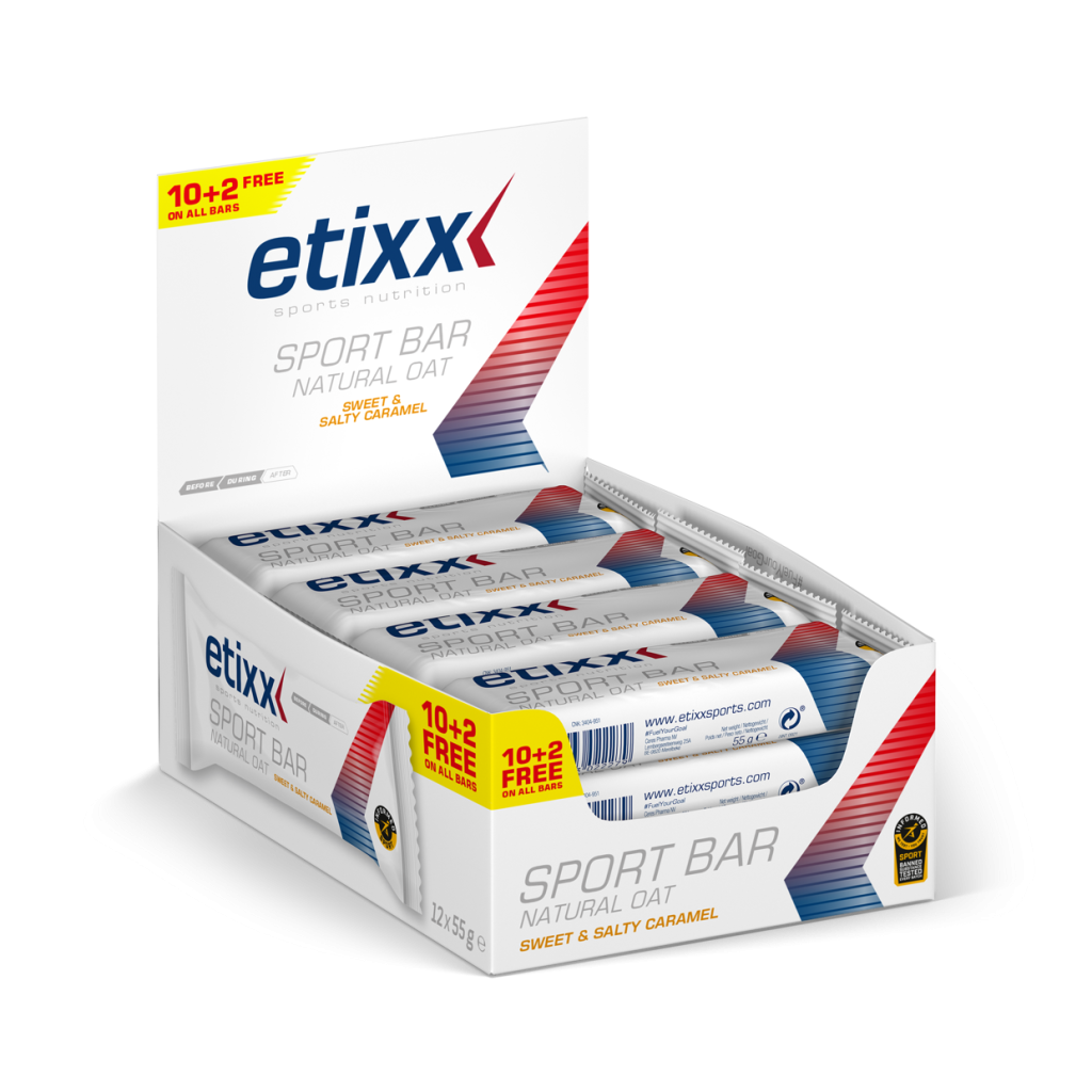 Etixx Natural Oat Sport Bar - 12 x 55 gram 1