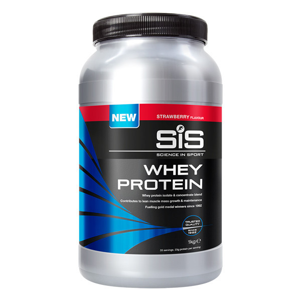 SIS Whey Protein - Strawberry - 1000 gram (LET OP! THT 31-8-2022) 1