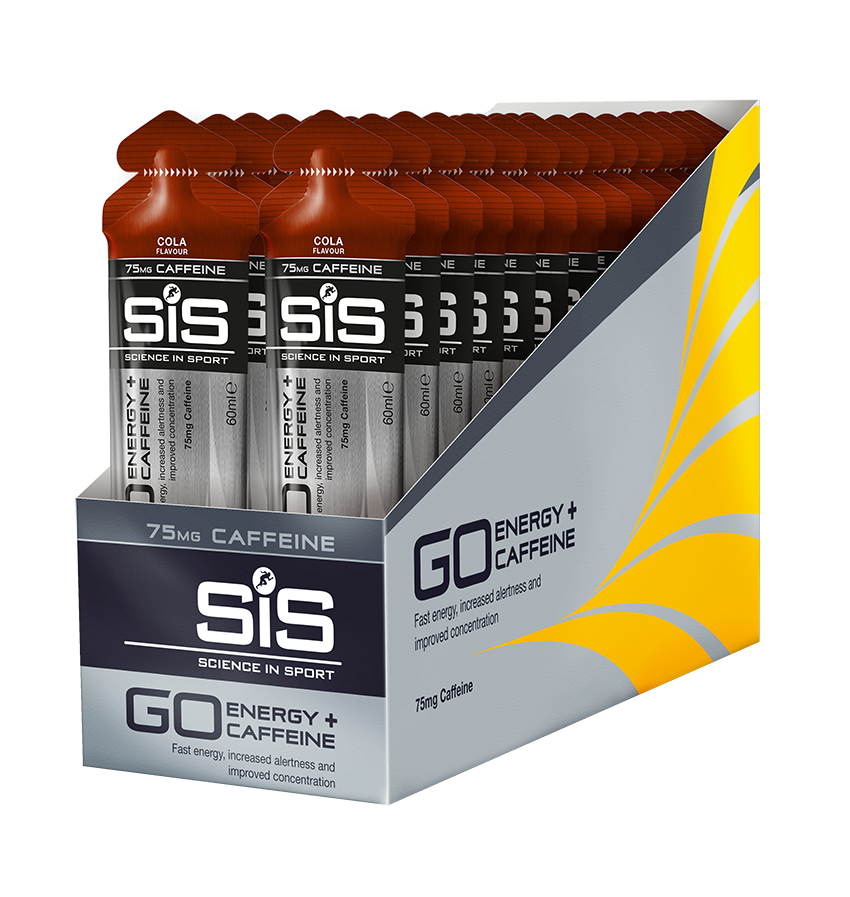 SiS GO+ Caffeine Gel - Berry - 30 x 60 ml (LET OP! THT 28-2-2025) 1