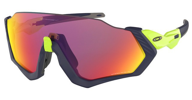 Oakley Flight Jacket Zonnebril Matte Navy - Prizm Road Lens 1