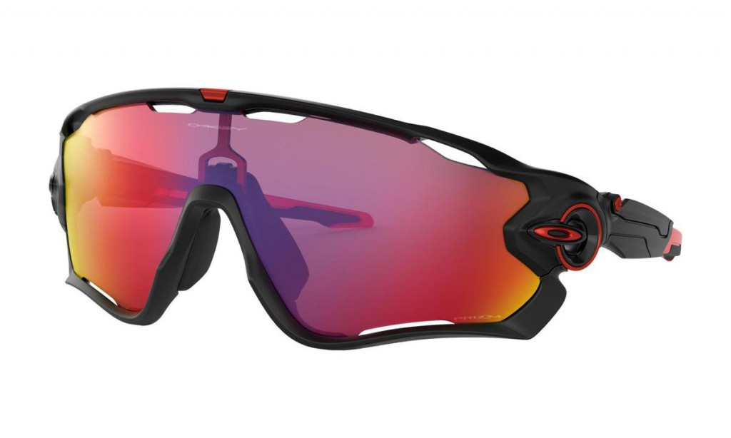 Oakley Jawbreaker Zonnebril Matte Black - Prizm Road Lens 1