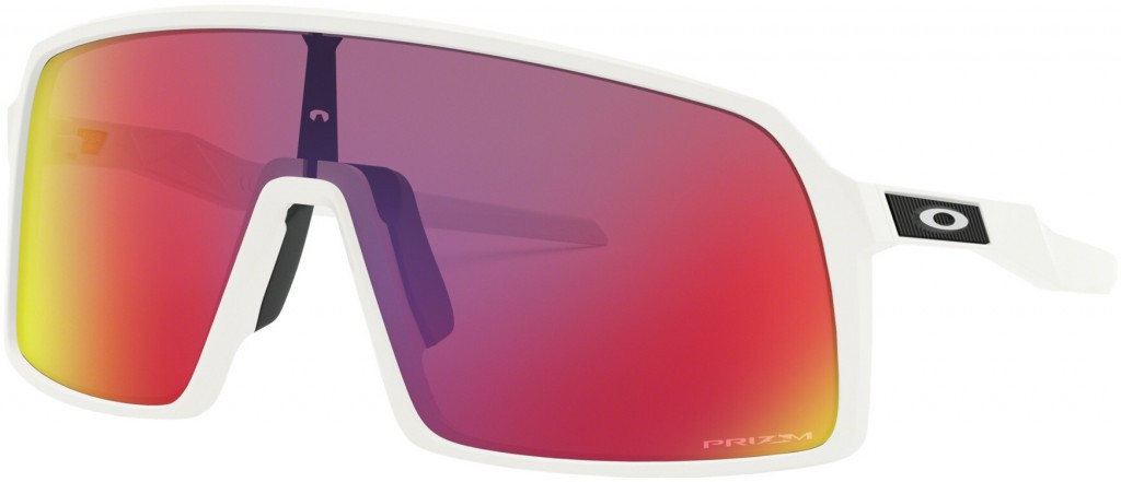 Oakley Sutro Zonnebril Matte White - Prizm Road Lens 1
