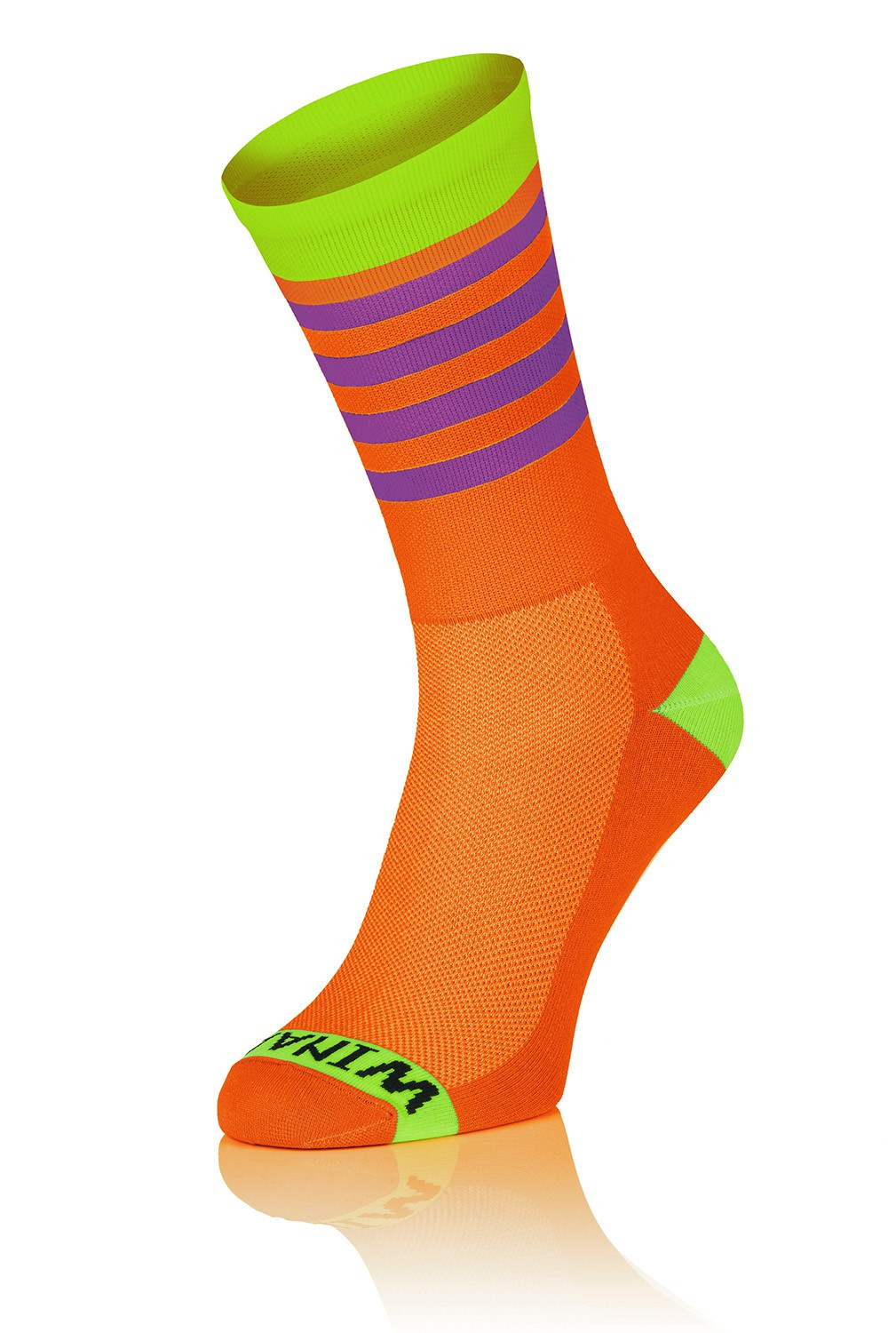 Winaar OGV stripes - Oranje/Groen Met Paarse Strepen 1