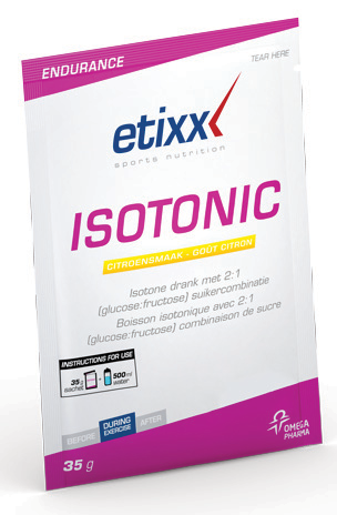 Aanbieding Etixx Isotonic Powder - Lemon - 35 gram 1
