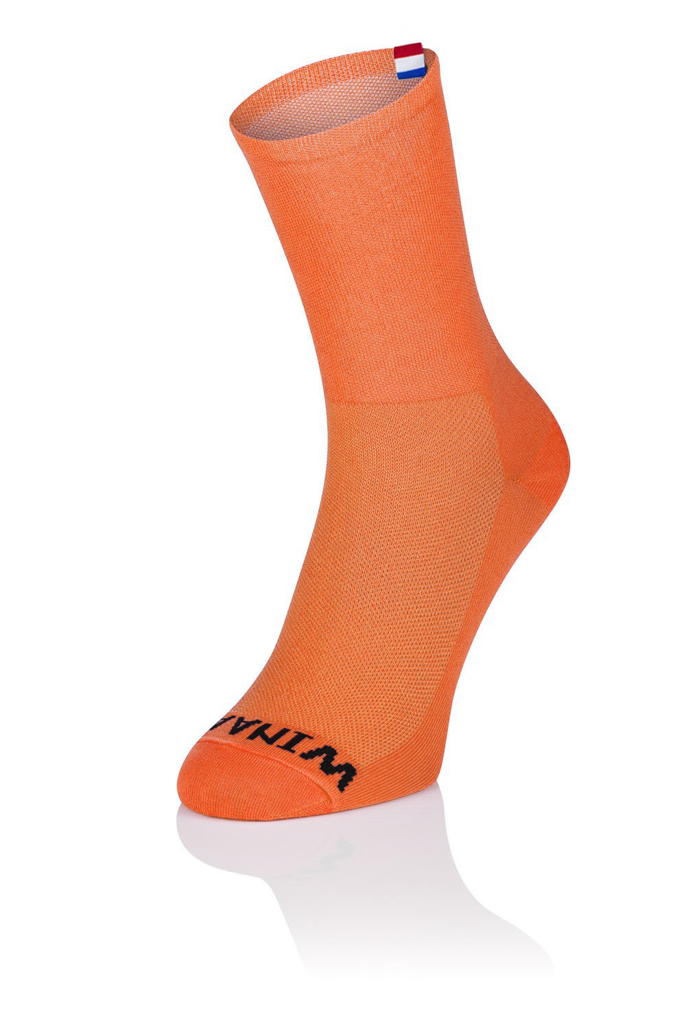 Winaar Full Orange Fietssokken - Nederlands label 1