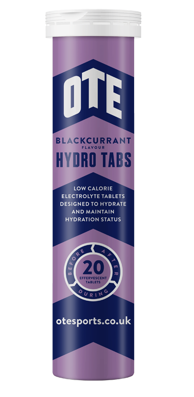 Aanbieding OTE Hydro Tab - Blackcurrant - 20 tabletten (THT 31-3-2019) 1