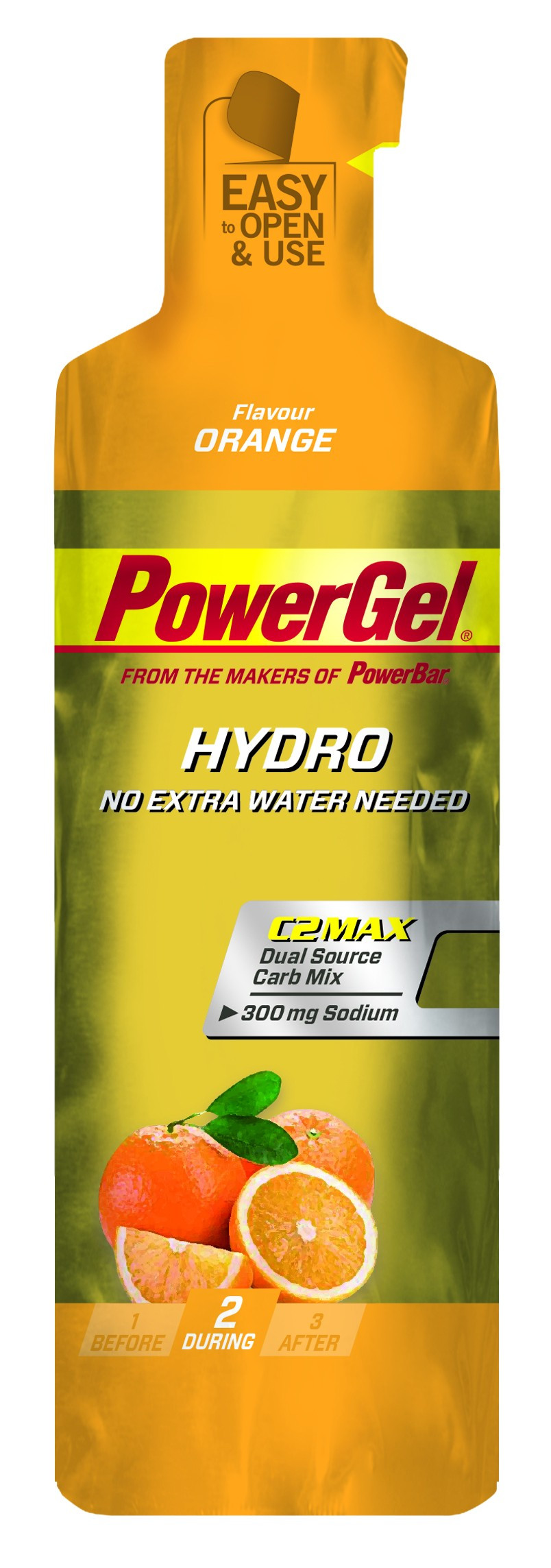 Aanbieding PowerBar Hydro Gel Orange - 1 x 70 gram THT 11-2018 1