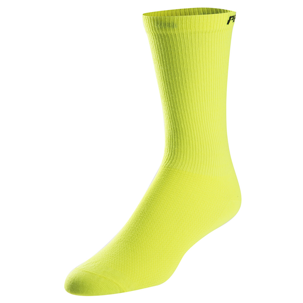 Pearl Izumi Attack Sokken Hoog - Heren - Fluor Geel 1