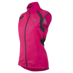 Pearl Izumi ELITE Barrier Mouwloos Vest - Dames - Fluor Roze/Pearl